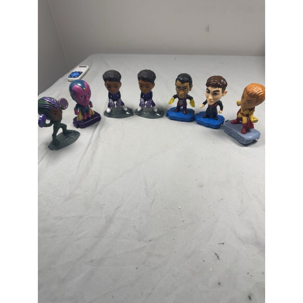 Marvel McDonald’s Happy Meal Toy Lot Eternals Vision Makkari Kingo 7pc